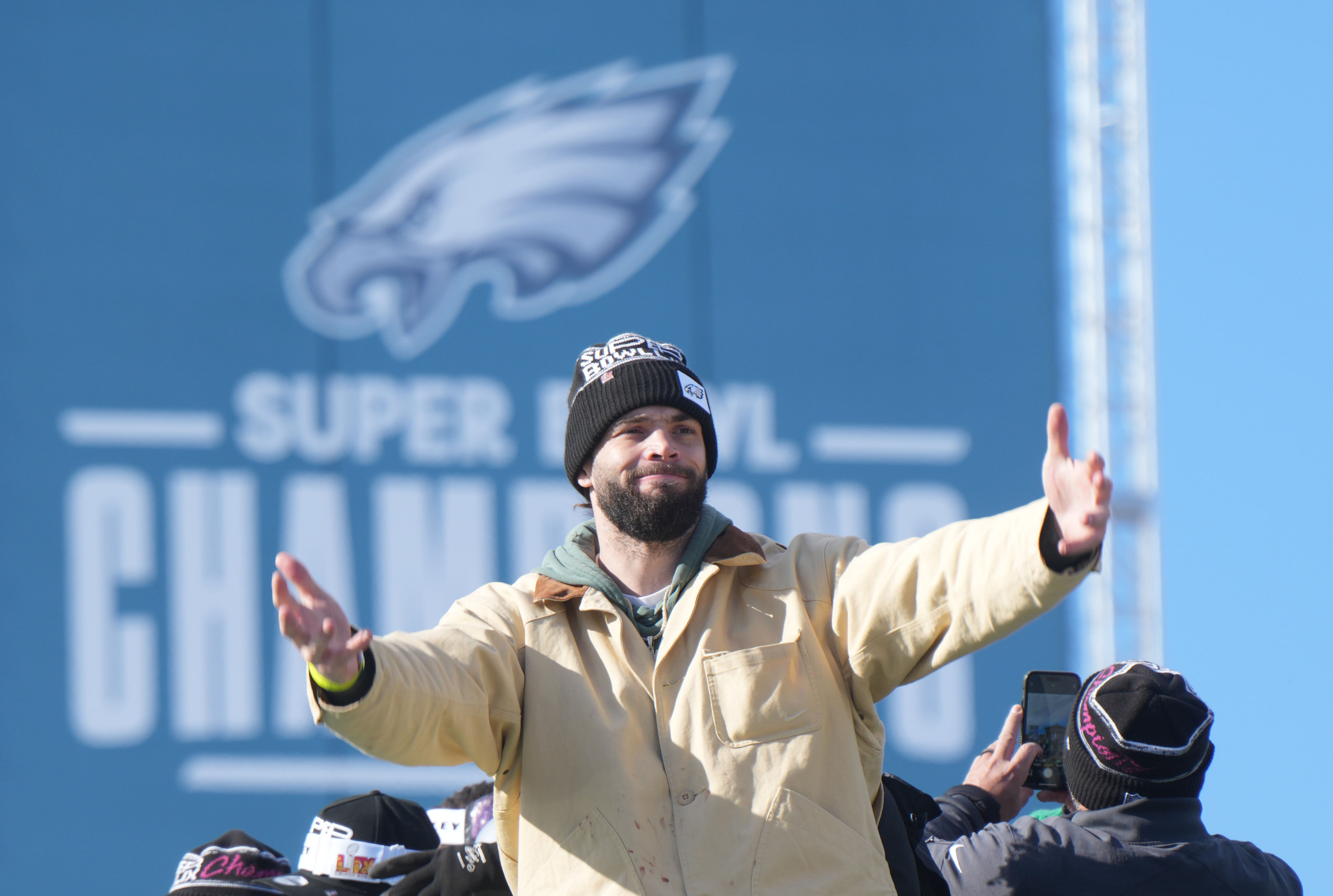 Philadelphia Eagles TE Dallas Goedert - Source: Imagn